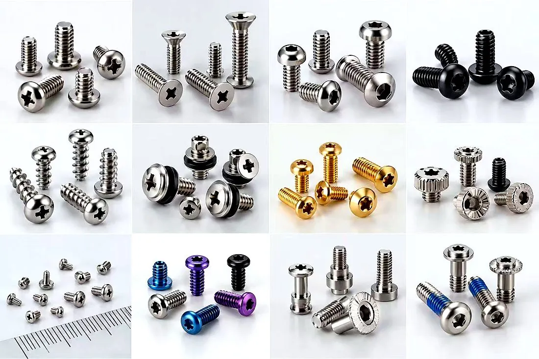 Precision micro screws produced by Jindeng Metal